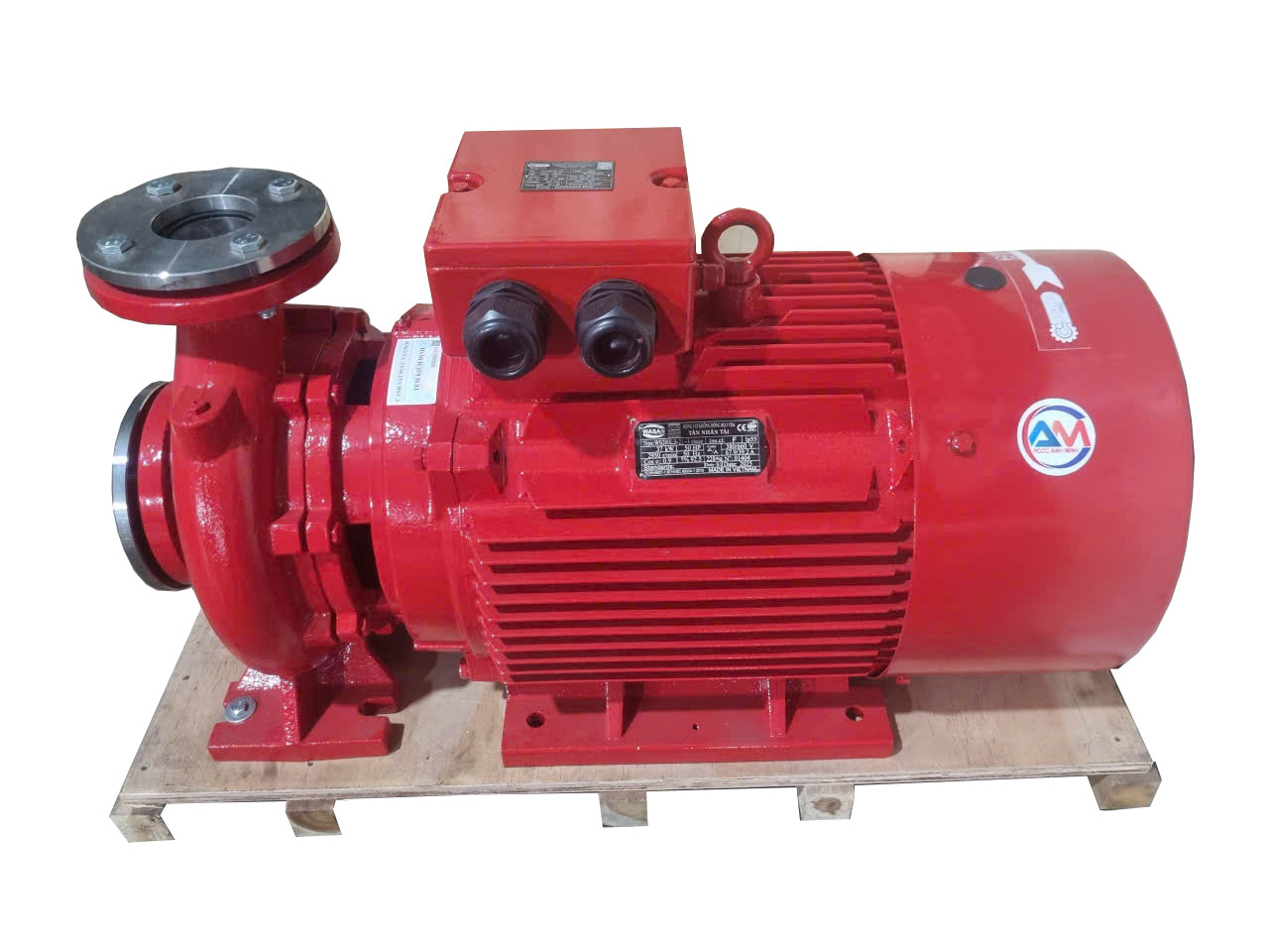 MÁY BƠM ĐIỆN TRỤC NGANG ĐẦU LIỀN HELLO PUM